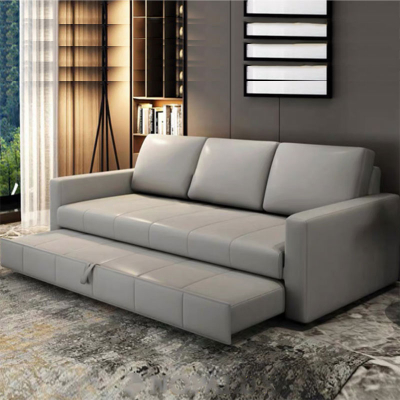 Sofa Giường Kéo Da Sang Trọng BTNP211